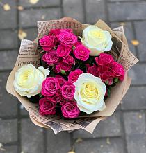 Букет цветов из:  Розы #REPLACE_PRED# Кыштыме