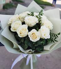 Букет Белые розы Проуд #REPLACE_PRED# Кыштыме