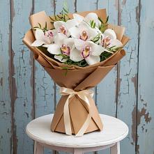Букет цветов из:  Орхидеи и Розы #REPLACE_PRED# Кыштыме